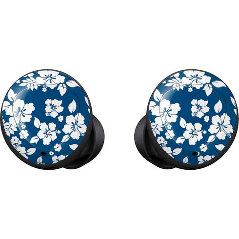 Blue and White Galaxy Buds Skin
