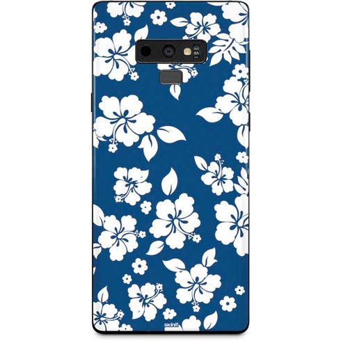 Blue and White Galaxy Note 9 Skin