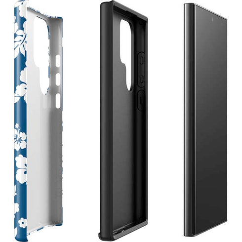 Blue and White Galaxy S23 Ultra Pro Case