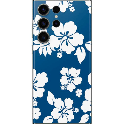 Blue and White Galaxy Skins