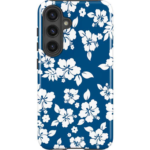 Blue and White Galaxy S25 Impact Case