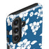 Blue and White Galaxy S25 Impact Case