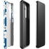 Blue and White Galaxy S25 Impact Case