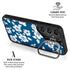Blue and White Galaxy S25 Kickstand Case