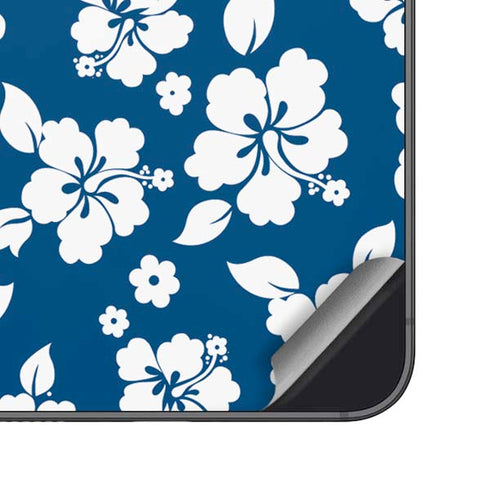 Blue and White Galaxy S24 Skin