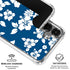 Blue and White Galaxy S26 Clear Case