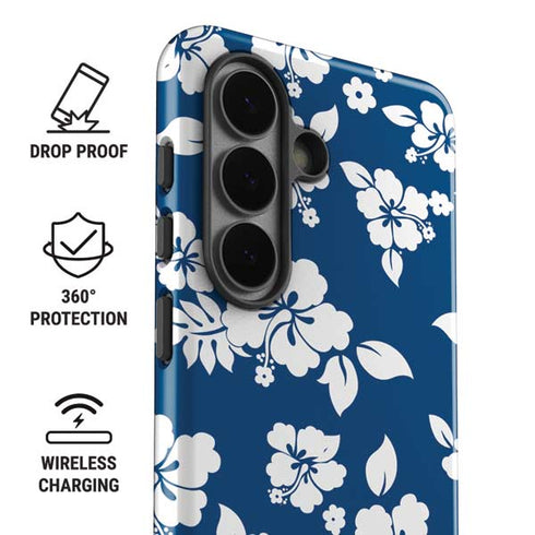 Blue and White Galaxy S26 Impact Case