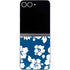 Blue and White Galaxy Z Flip6 Skin