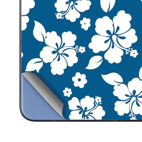 Blue and White Galaxy Z Fold5 5G Skin