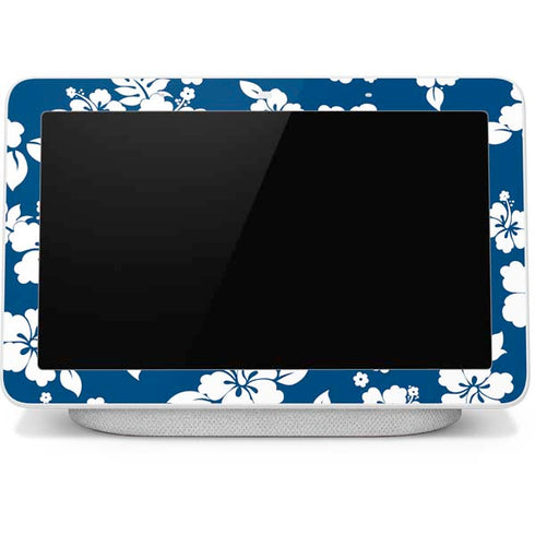 Blue and White Google Home Hub Skin