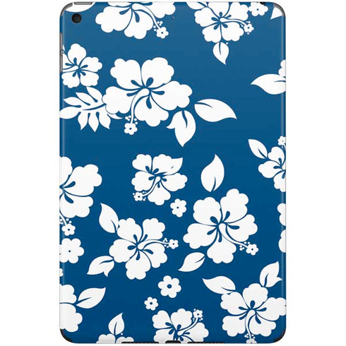 Blue and White iPad Skins