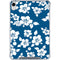 Blue and White iPad 11th Gen (2025) Clear Case