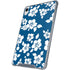 Blue and White iPad 11th Gen (2025) Clear Case