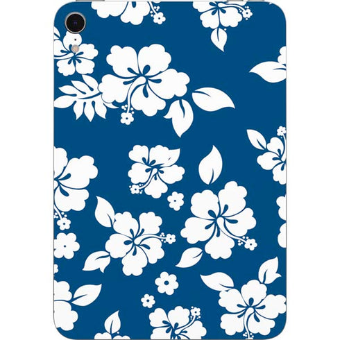 Blue and White Apple iPad Mini Skin