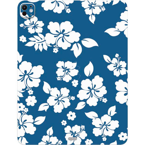 Blue and White iPad Pro 13in M4 (2024) Skin
