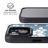 Blue and White iPhone 14 Plus Kickstand Case