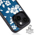 Blue and White iPhone 14 Plus Kickstand Case