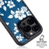 Blue and White iPhone 14 Pro Kickstand Case