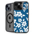 Blue and White iPhone 15 Kickstand Case