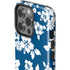 Blue and White iPhone 15 Pro Impact Case