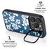 Blue and White iPhone 15 Pro Max Kickstand Case