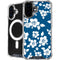 Blue and White iPhone 16 MagSafe Case