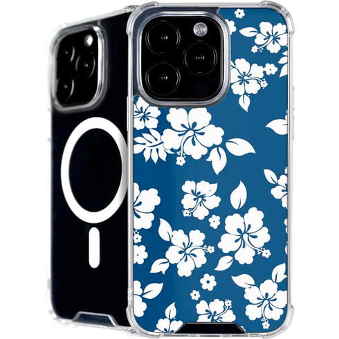 Blue and White iPhone 16 Pro Max MagSafe Case