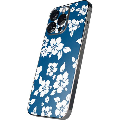 Blue and White iPhone 16 Pro Max Skin