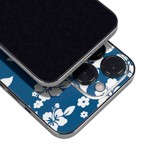 Blue and White iPhone 16 Pro Max Skin