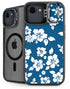 Blue and White iPhone 16e Kickstand Case