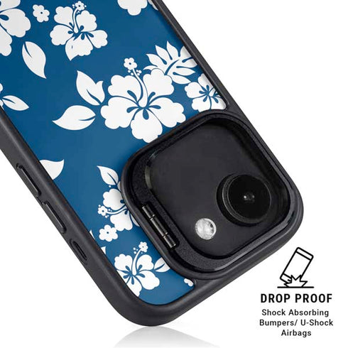 Blue and White iPhone 16e Kickstand Case