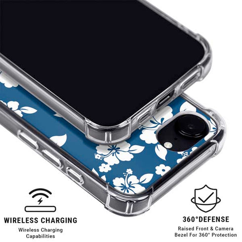 Blue and White iPhone 16e MagSafe Case