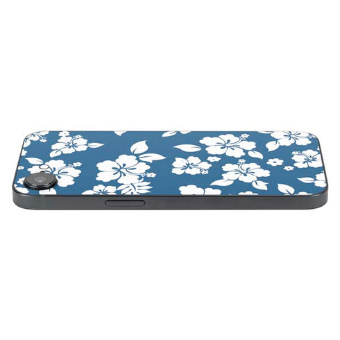 Blue and White iPhone 16e Skin