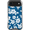 Blue and White iPhone 17 Air Clear Case