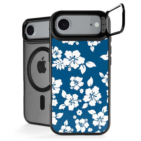 Blue and White iPhone 17 Air Kickstand Case