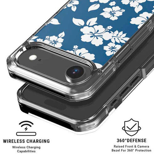 Blue and White iPhone 17 Air MagSafe Case