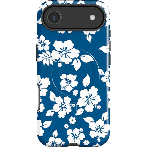 Blue and White iPhone 17 Air Magsafe Impact Case