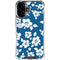 Blue and White iPhone 17 Clear Case