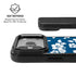 Blue and White iPhone 17 Pro Kickstand Case