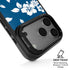 Blue and White iPhone 17 Pro Kickstand Case