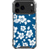 Blue and White iPhone 17 Pro Max Clear Case