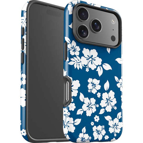 Blue and White iPhone 17 Pro Max Impact Case