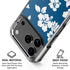 Blue and White iPhone 18 Pro Clear Case
