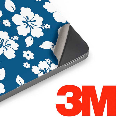 Blue and White Apple MacBook Air Skin