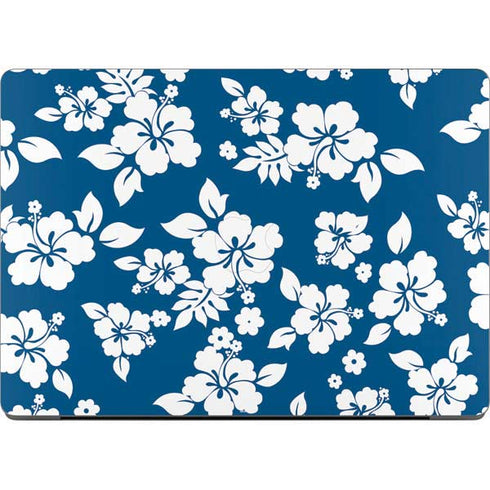 Blue and White Apple MacBook Pro 14-inch Skin