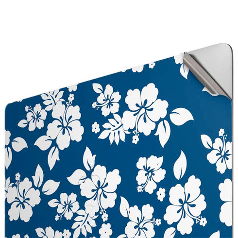 Blue and White Apple MacBook Pro 16-inch Skin