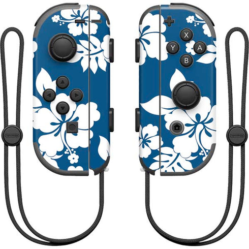 Blue and White Nintendo Skins