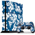 Blue and White PlayStation PS4 Skins