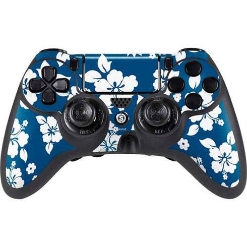 Blue and White PlayStation PS4 Skins