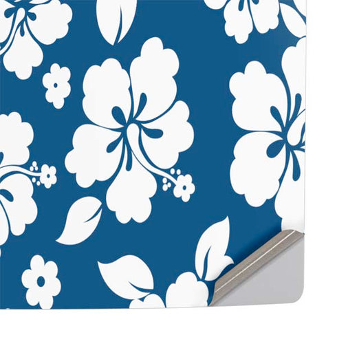 Blue and White PS5 Pro Console Skin